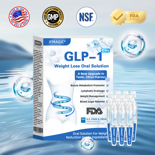 【specialty store】IFMAGIC® GLP-1 Pro Weight Loss Oral Solution 7 days visible effect, no side effects, suitable for all age groups👨🔬