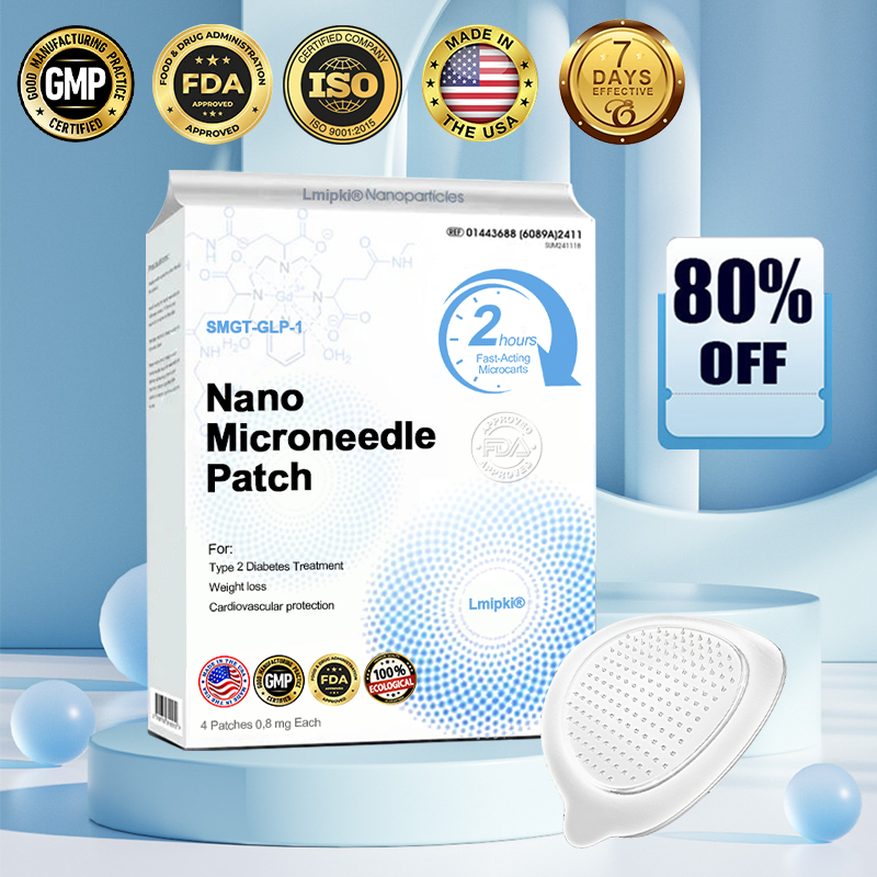 【Genuine Preferred🥇】Lmipki® NIDDK-Tirzepatide Nano Microneedle Patch 🇺🇸🧀（Zero Pain, 24/7 Release | Lose 20lbs FAST | 90% Sugar Drop | ）