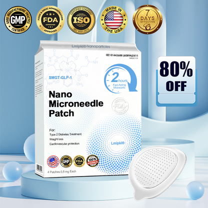 【Genuine Preferred🥇】Lmipki® NIDDK-Tirzepatide Nano Microneedle Patch 🇺🇸🧀（Zero Pain, 24/7 Release | Lose 20lbs FAST | 90% Sugar Drop | ）