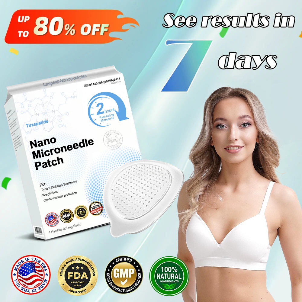 【Genuine Preferred🥇】Lmipki® NIDDK-Tirzepatide Nano Microneedle Patch 🇺🇸🧀（Zero Pain, 24/7 Release | Lose 20lbs FAST | 90% Sugar Drop | ）