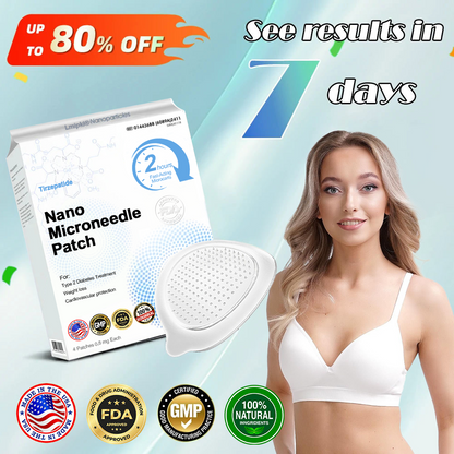 【Genuine Preferred🥇】Lmipki® NIDDK-Tirzepatide Nano Microneedle Patch 🇺🇸🧀（Zero Pain, 24/7 Release | Lose 20lbs FAST | 90% Sugar Drop | ）