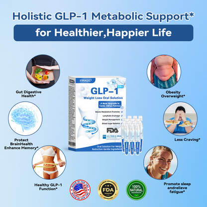 【specialty store】IFMAGIC® GLP-1 Pro Weight Loss Oral Solution  7 days visible effect, no side effects, suitable for all age groups👨‍🔬